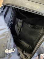 ZOE silver- раница в черно и сребро