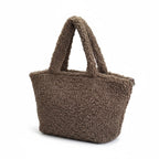 Ida чанта от кафяв каракул