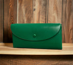 Дамски портфейл в зелено