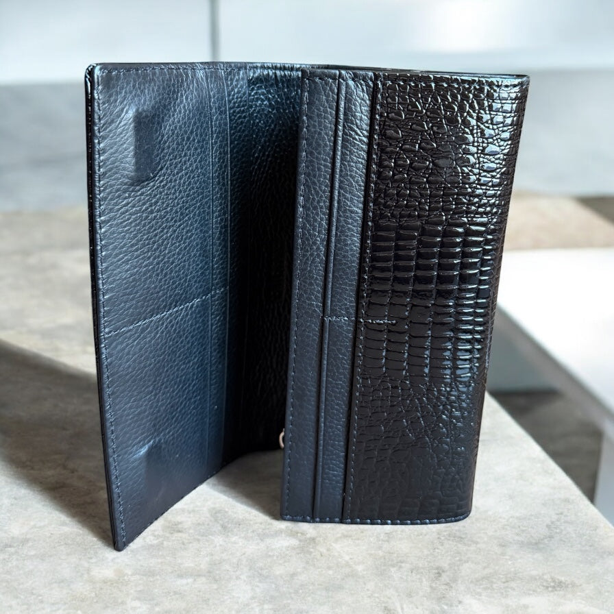 Дамско портмоне от естествена кожа