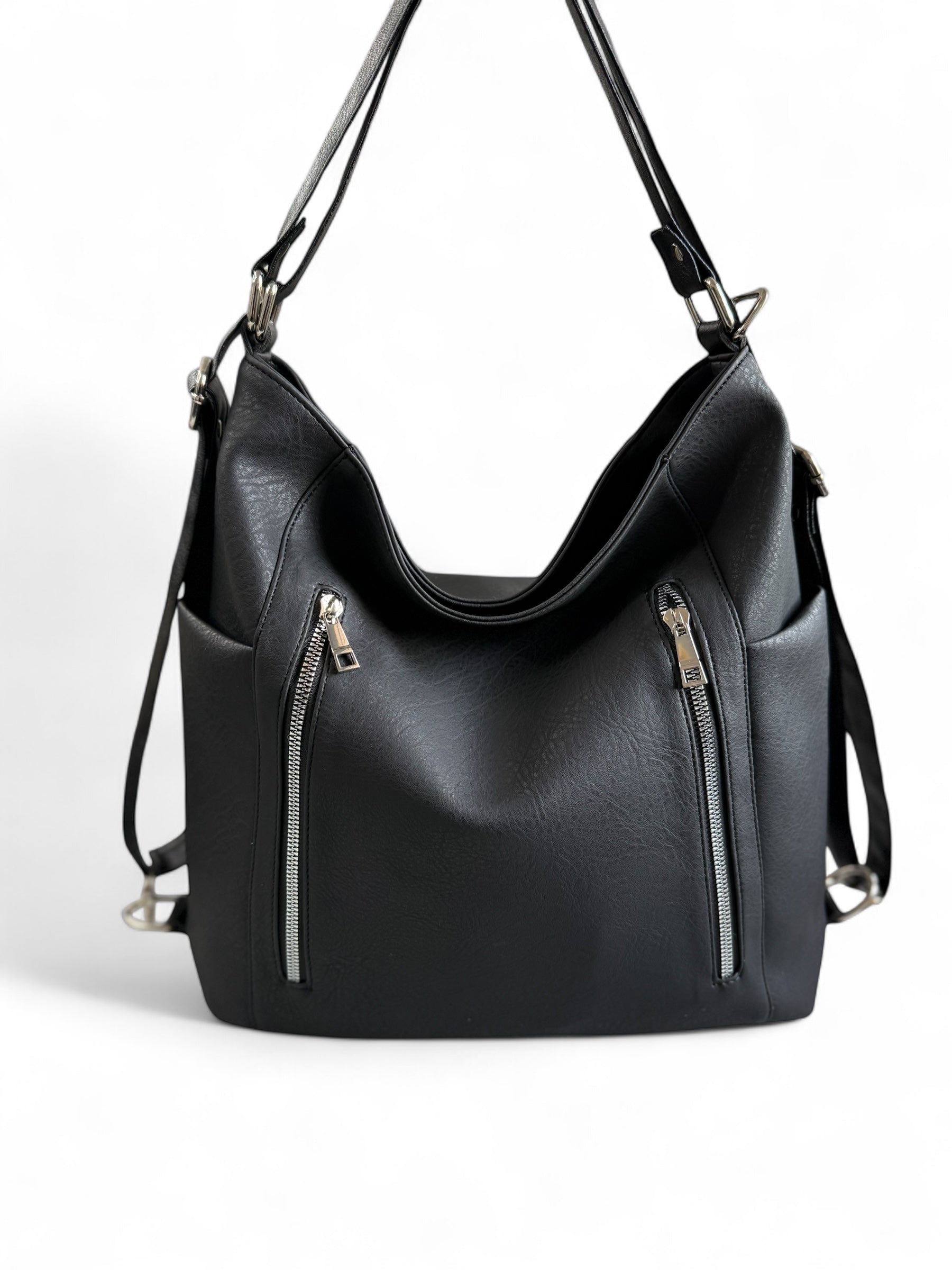 AMELIA black 2 в 1 чанта и раница